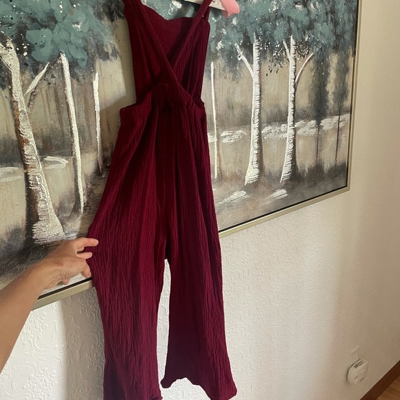 DONATED 🙀MUST BUNDLE🙀!! vintage EmmaJean Cotton Jumpsuit sz5 NWD - Picture 6 of 12